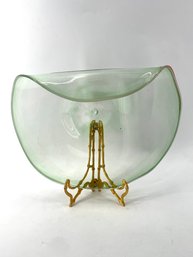 Unusual Art Glass Plate