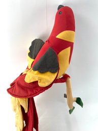 Vintage Angelitos  El Salvador Parrot Stuffed Animal