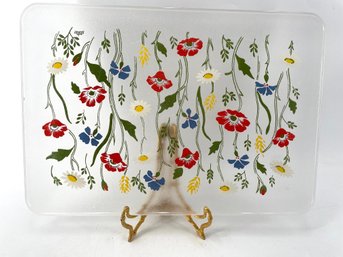 Vintage Mid Century Plastic Tray By Stotter