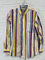 Vintage Brooks Brother Striped Oxford Size XS