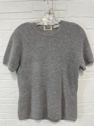 Textured Neiman Marcus Cashmere Top Size Large