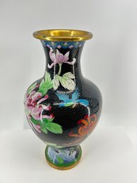 Vintage Chinese Cloisonn Enamel Vase