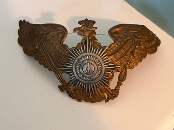 Prussia - 'garde' Spike Helmet Eagle Badge