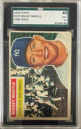 1956 Topps Mickey Mantle SGC 3.5
