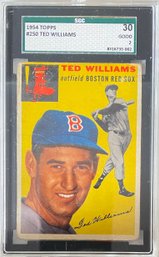 1954 Topps Ted Williams SGC 2