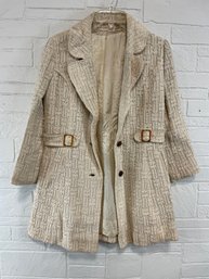 Vintage Tweed Car Coat