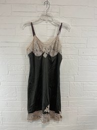 Vintage Nightgown With Lace Detail