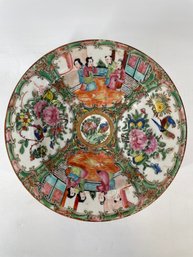 Rose Medallion Porcelain Plate