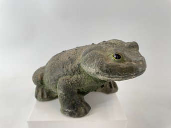 Stone Toad Garden Statue