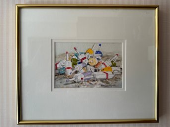 Original Watercolor Nancy Gagnon