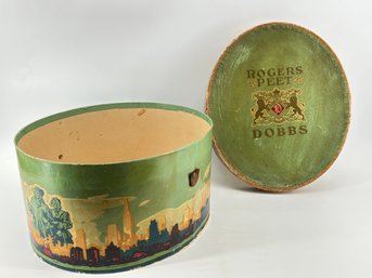 Vintage Dobbs Hat Box