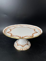 Hammersley & Co Orange Floral Compote Stand