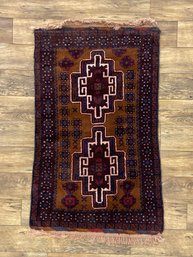 Hand Knotted Balooch Wool Carpet