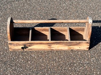 Vintage Wooden Carrier