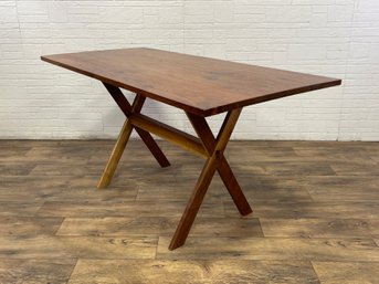 Sawbuck Dining Table