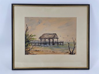 Bob Klotz Seaside Watercolor