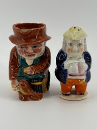 English Staffordshire Toby Figural Pottery