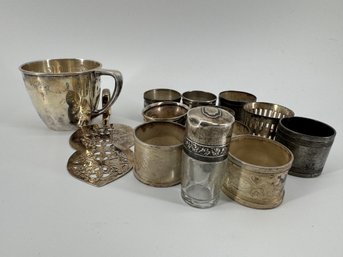 Collection Of Vintage Silverplate
