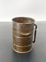 19th C. Tin Coffee Measure