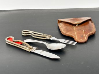 Vintage Boy Scouts Utensil Set