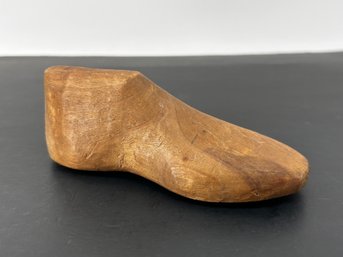 18th C. Baby Sized Cobbler's Shoe Form