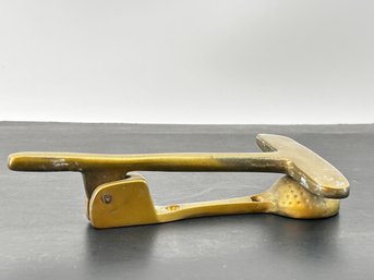 Brass Golf Club And Ball Door Knocker