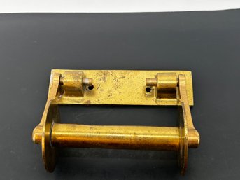 Antique Brass Toilet Paper Holder