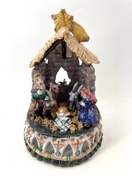 Anzengruber Keramik Nativity Scene