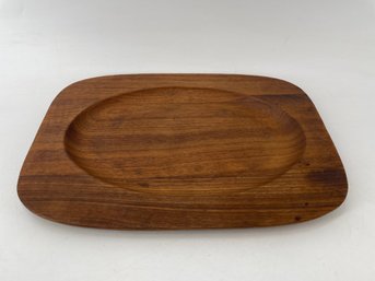 Vintage Teak Serving Tray