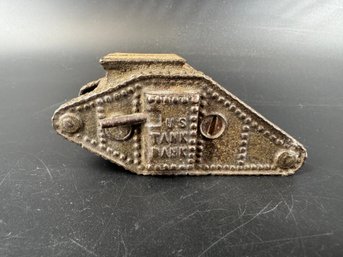 Cast Iron WW1 Tank Bank