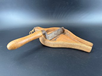 19th Century French Chocolate Cutter