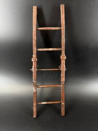 Antique Salesman Sample Folding Ladder