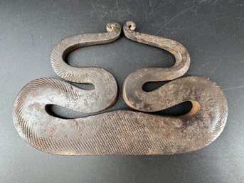 Hand-forged Steel 'snake' Flint And Steel Fire Striker