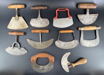 Collection Of Antique Hand Choppers
