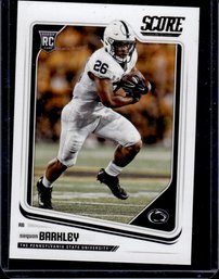 2018 Score Saquon Barkley Rookie Card