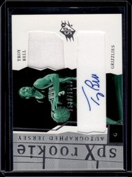 2003 SPX Rookie Auto Jersey Troy Bell