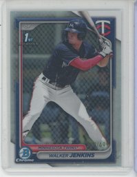 2024 Bowman Chrome Walker Jenkins Refractor /499 Bowman First