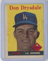 1958 Topps Don Drysdale