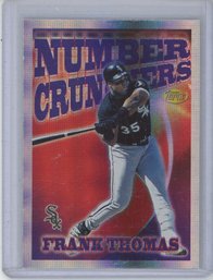 1997 Topps Frank Thomas Numbers Crunchers Insert