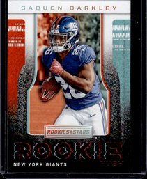 2018 Rookies & Stars Saquon Barkley Rookie Rush