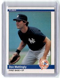 1984 Fleer Don Mattingly Rookie