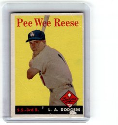 1958 Topps Pee Wee Reese