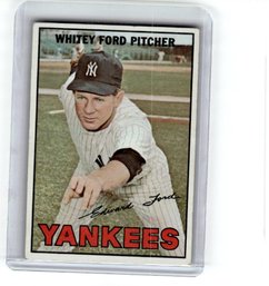 1967 Topps Whitey Ford