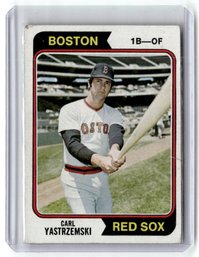 1974 Topps Carl Yastrzemski