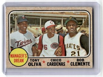 1968 Topps Managers Dream Clemente