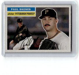 2025 Topps Heritage Paul Skenes 25th Anniversary Card