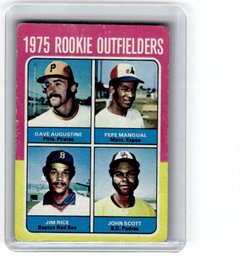 1975 Topps Jim Rice Rookie Card