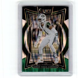 2024 Select Ahmad Sauce Gardner Green Shock Prizm