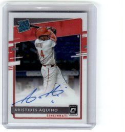 2020 Optic Aristides Aquino Rated Rookie Auto