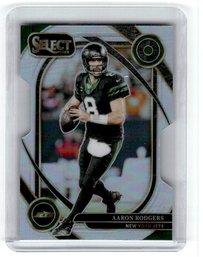 2024 Select Aaron Rodgers Silver Prizm Die Cut